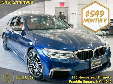 2019 BMW 5 Series for sale at LUXURY MOTOR CLUB in Franklin Square NY