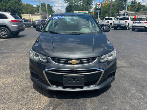 2018 Chevrolet Sonic for sale at DTH FINANCE LLC in Toledo OH