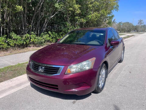 2009 Honda Accord for sale at L G AUTO SALES in Boynton Beach FL