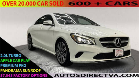 2019 Mercedes-Benz CLA for sale at AUTOS DIRECT OF FREDERICKSBURG in Fredericksburg VA