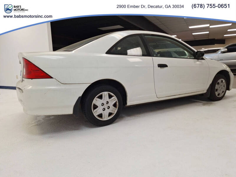 2004 Honda Civic Value Package