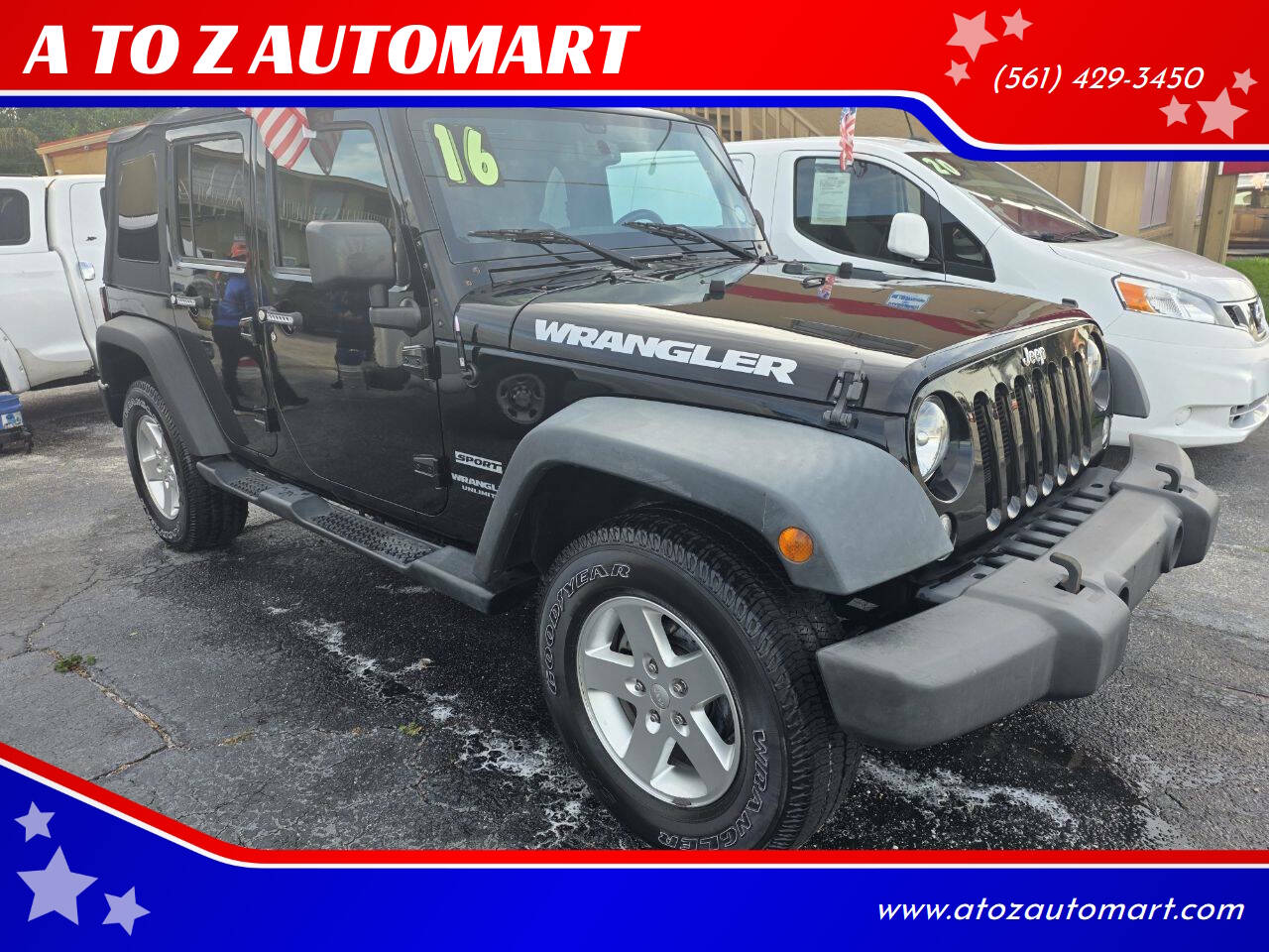 2016 Jeep Wrangler Unlimited Sport S