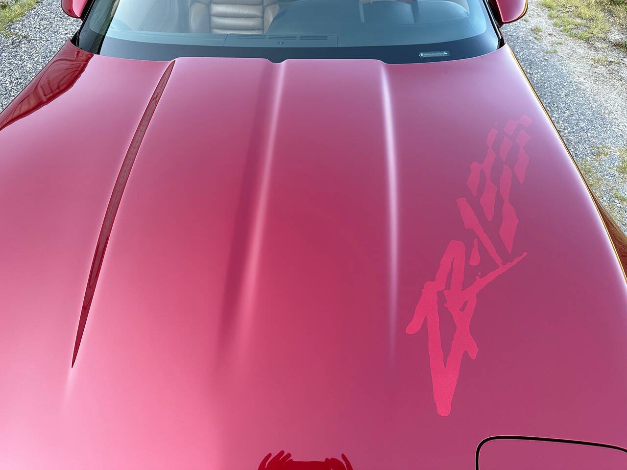 Red 1991 Chevrolet Corvette ZR1 ZR1 2dr Hatchback 2
