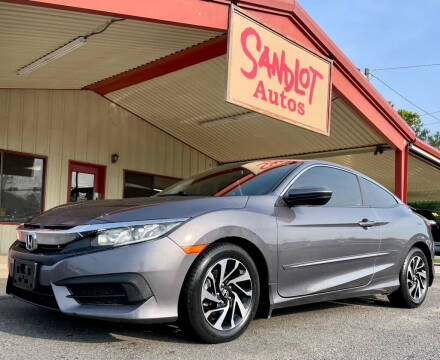 2017 Honda Civic for sale at Sandlot Autos in Tyler TX