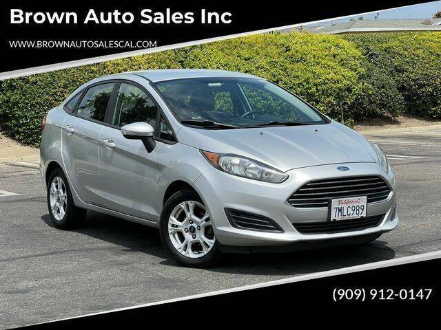 2014 Ford Fiesta for sale at Brown Auto Sales Inc in Upland CA