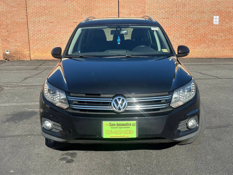 2016 Volkswagen Tiguan for sale at Euro Automotive LLC in Falls Church VA