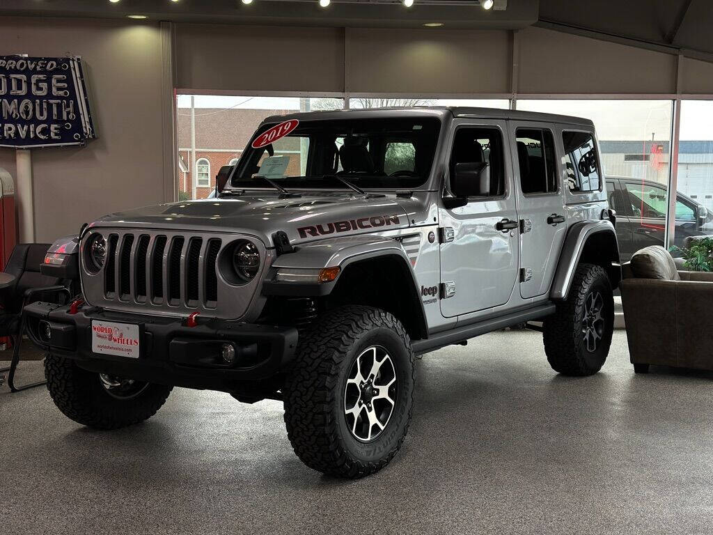 2019 Jeep Wrangler Unlimited for sale at World of Wheels in Des Moines, IA