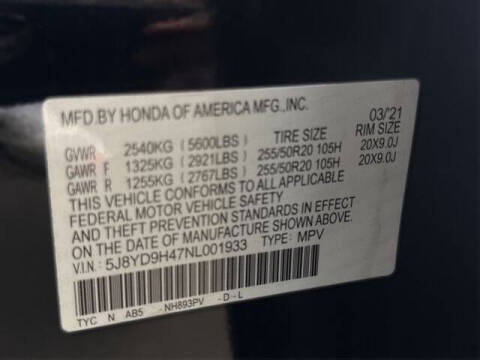2022 Acura MDX w/Tech