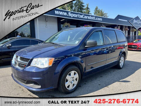 2013 Dodge Grand Caravan for sale at Sports Cars International in Lynnwood WA