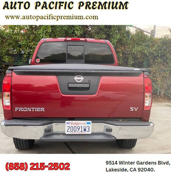 2014 Nissan Frontier for sale at Auto Pacific Premium in Lakeside, CA