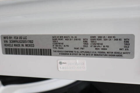2025 RAM ProMaster