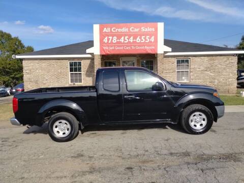 2012 Nissan Frontier for sale at All Credit Car Sales in Milledgeville GA