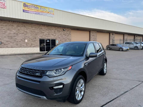 2016 Land Rover Discovery Sport for sale at BestRide Auto Sale in Houston TX