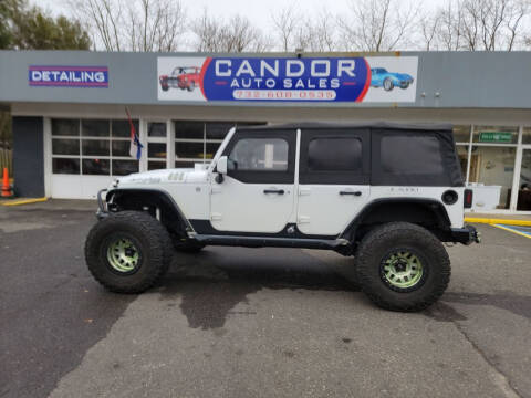 2015 Jeep Wrangler Unlimited for sale at CANDOR INC in Toms River NJ