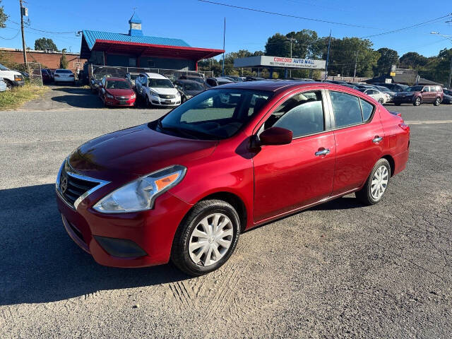 2016 Nissan Versa for sale at Concord Auto Mall in Concord, NC