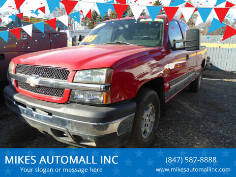 2004 Chevrolet Silverado 1500 for sale at MIKES AUTOMALL INC in Ingleside IL