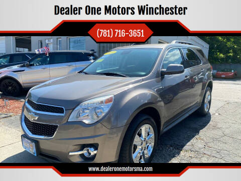 2012 Chevrolet Equinox for sale at Dealer One Motors Winchester in Winchester MA