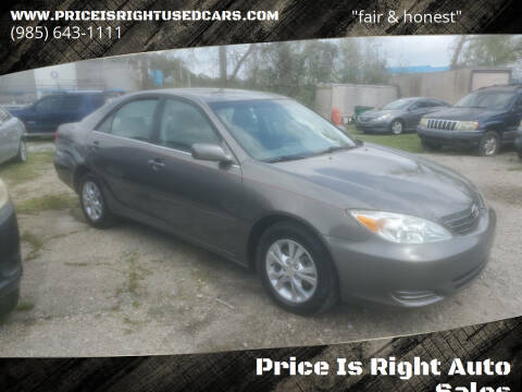 2004 Toyota Camry for sale at Price Is Right Auto Sales in Slidell LA
