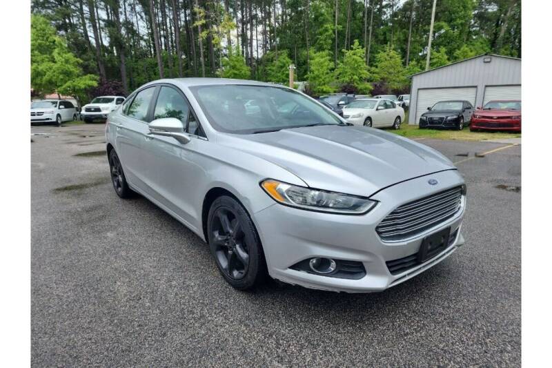 2016 Ford Fusion for sale at Econo Auto Sales Inc in Raleigh NC
