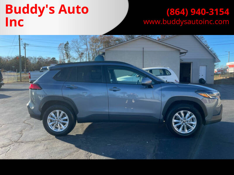 2022 Toyota Corolla Cross for sale at Buddy's Auto Inc 1 in Pendleton SC