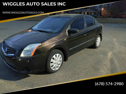 2010 Nissan Sentra for sale at WIGGLES AUTO SALES INC in Mableton GA