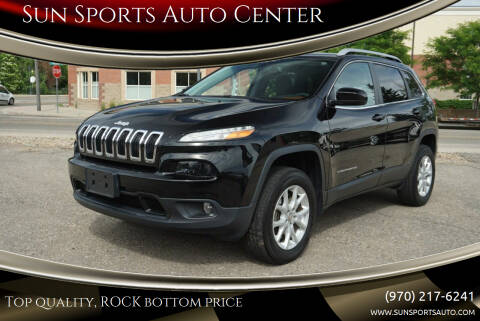 2017 Jeep Cherokee for sale at Sun Sports Auto Center in Loveland CO