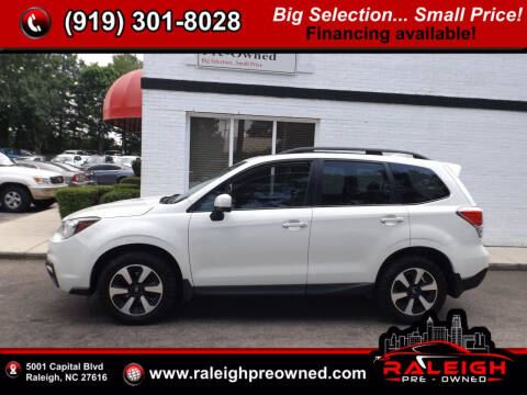 2017 Subaru Forester for sale at Raleigh Pre-Owned in Raleigh NC