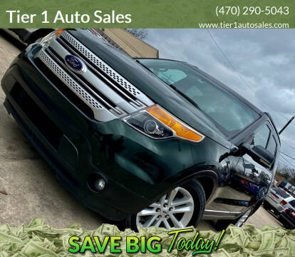 2013 Ford Explorer for sale at Tier 1 Auto Sales in Gainesville GA