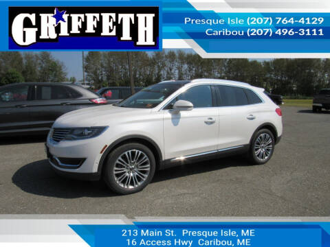 2016 Lincoln MKX for sale at Griffeth Mitsubishi - Pre-owned in Caribou ME