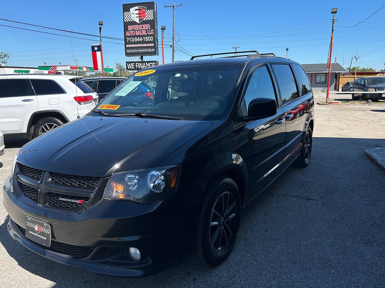 2017 Dodge Grand Caravan for sale at SPENCER AUTO SALES in South Houston, TX