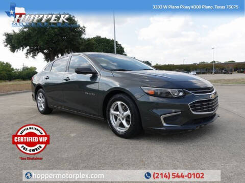 2017 Chevrolet Malibu for sale at HOPPER MOTORPLEX in Plano TX