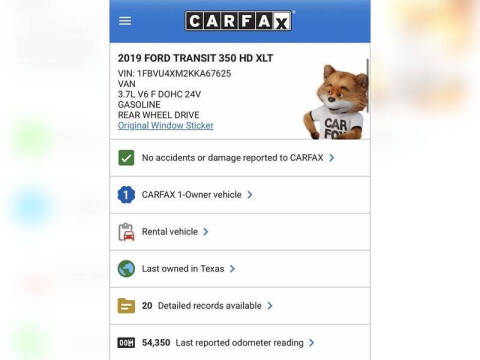 2019 Ford Transit