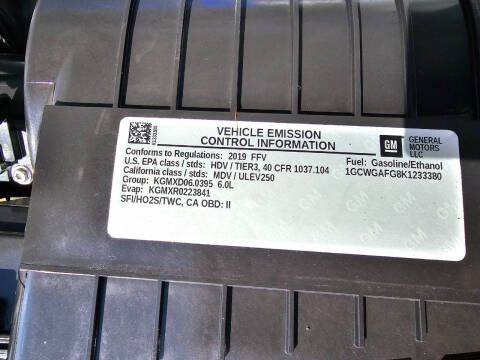 2019 Chevrolet Express 2500