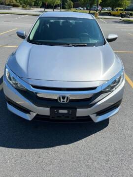 2017 Honda Civic for sale at L A Used Cars in Abington MA