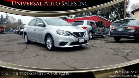 2018 Nissan Sentra for sale at Universal Auto Sales Inc in Salem OR