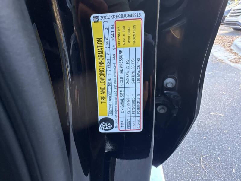 2018 Chevrolet Silverado 1500