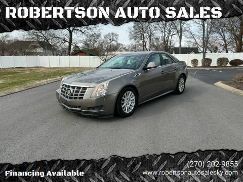 2012 Cadillac CTS for sale at ROBERTSON AUTO SALES in Bowling Green KY