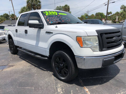 2009 Ford F-150 for sale at RIVERSIDE MOTORCARS INC - Main Lot in New Smyrna Beach FL