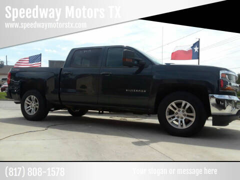 2017 Chevrolet Silverado 1500 for sale at Speedway Motors TX in Fort Worth TX