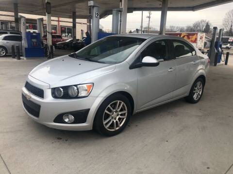 2012 Chevrolet Sonic for sale at JE Auto Sales LLC in Indianapolis IN