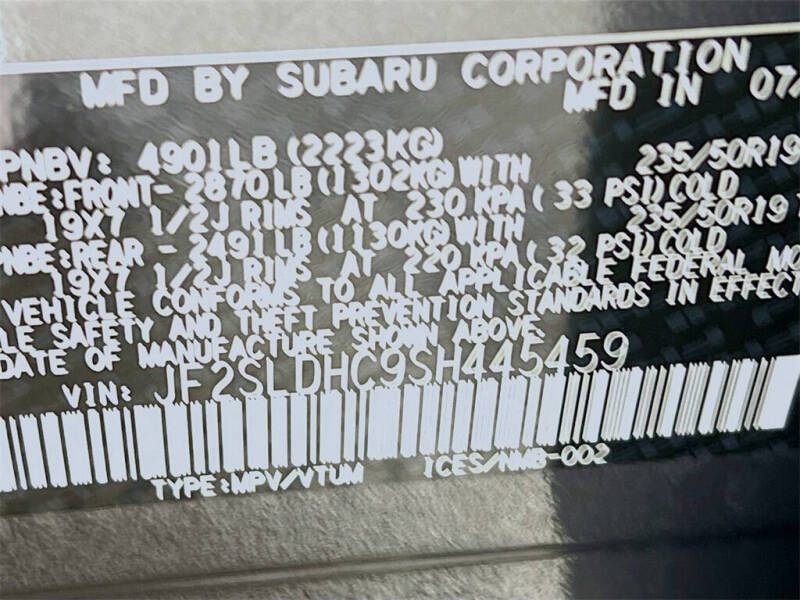 2025 Subaru Forester Sport