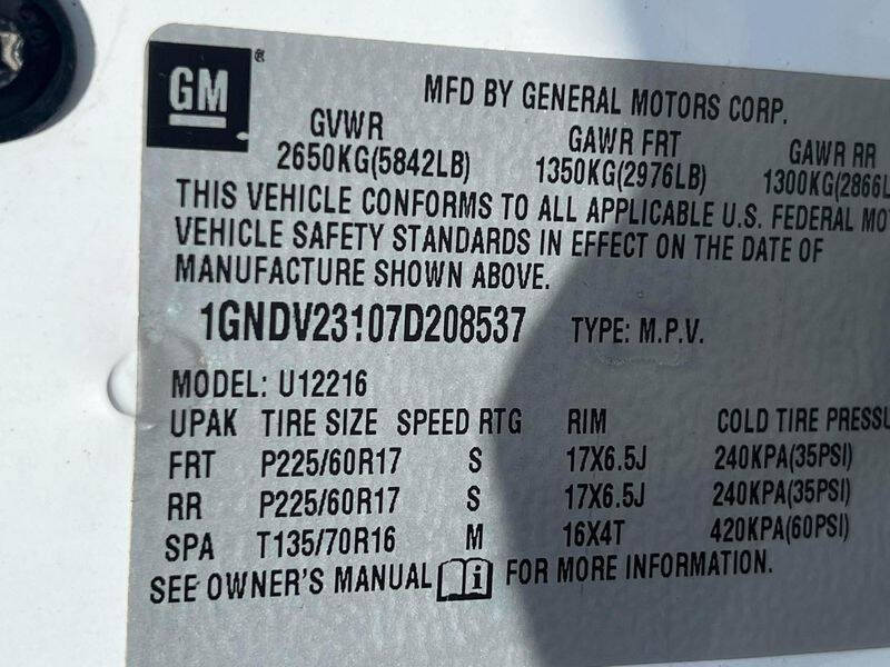 2007 Chevrolet Uplander LS