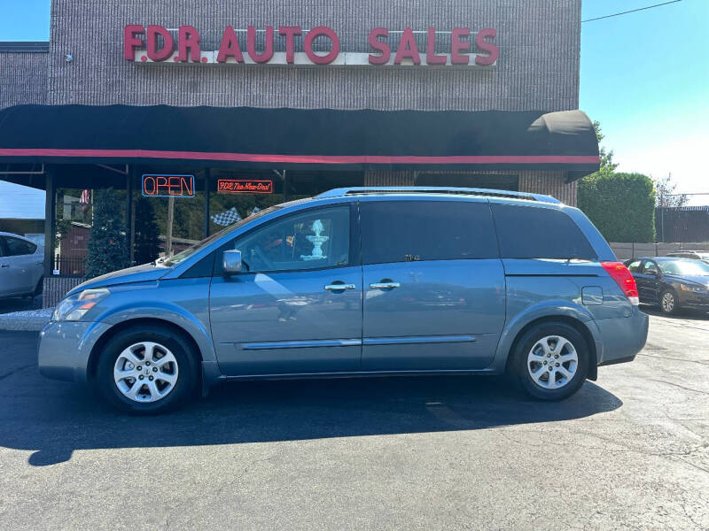 2008 Nissan Quest for sale at F.D.R. Auto Sales in Springfield MA