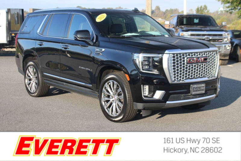 2021 GMC Yukon for sale at Everett Chevrolet Buick GMC in Hickory NC