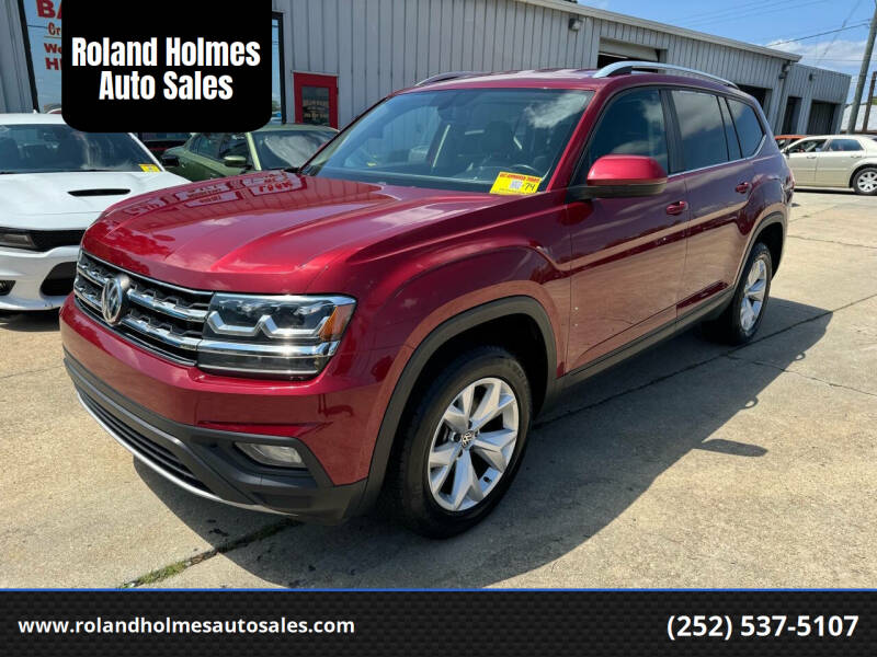 2019 Volkswagen Atlas for sale at Roland Holmes Auto Sales in Roanoke Rapids NC