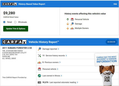 2011 Subaru Forester 2.5X