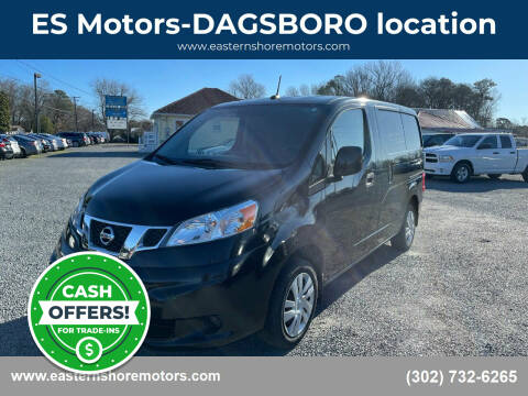 2018 Nissan NV200 for sale at ES Motors-DAGSBORO location in Dagsboro DE