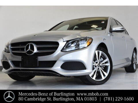 2018 Mercedes-Benz C-Class for sale at Mercedes Benz of Burlington in Burlington MA
