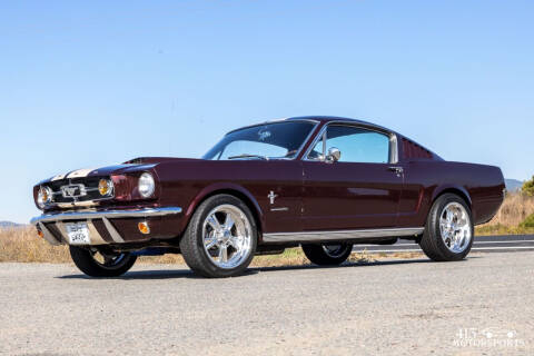 1965 Ford Mustang for sale at 415 Motorsports in San Rafael CA