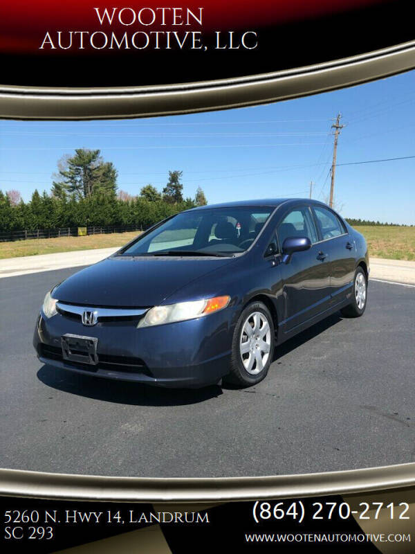 2007 Honda Civic for sale at WOOTEN AUTOMOTIVE, LLC in Landrum SC